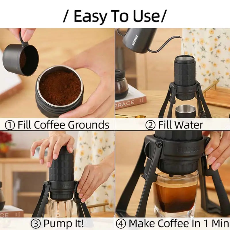 Quick Brew Portable Ultimate Travel Coffee Maker