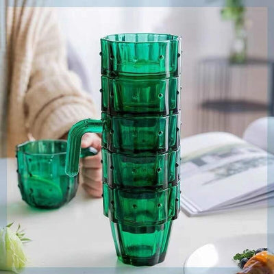 Stackable Cactus Mug Set