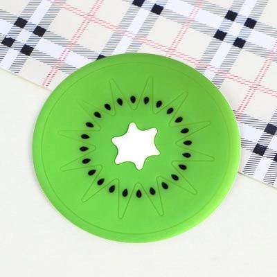 5pcs Silicon Custom Fruit Coasters - MaviGadget