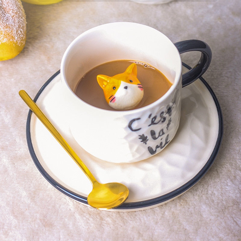 Cute 3D Pet Mug