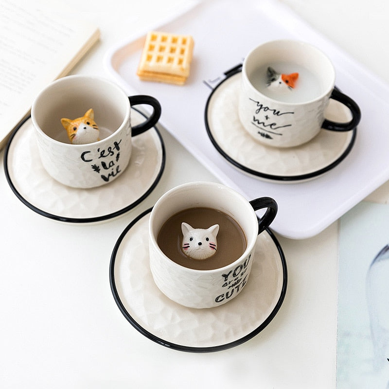 Cute 3D Pet Mug