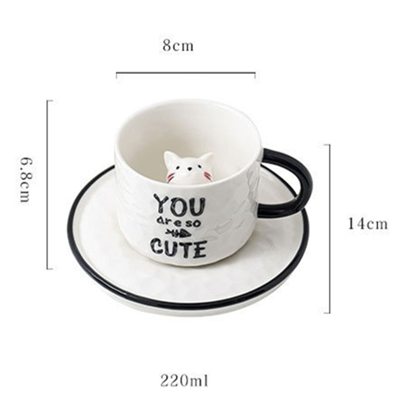 Cute 3D Pet Mug