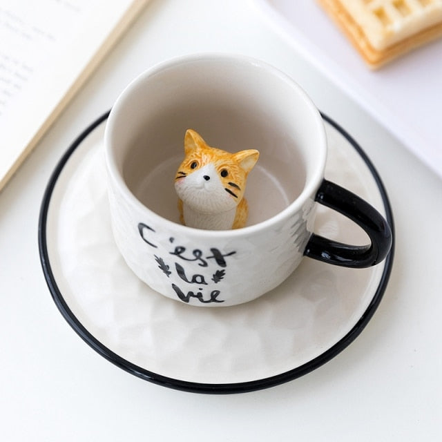 Cute 3D Pet Mug