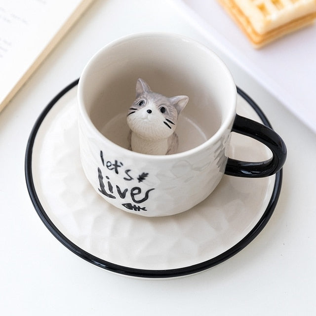 Cute 3D Pet Mug