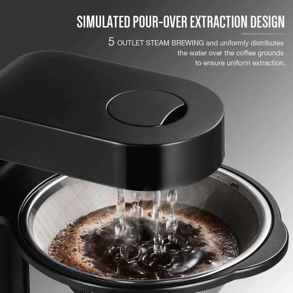 Anti-Drip Automatic Coffee Machine - MaviGadget