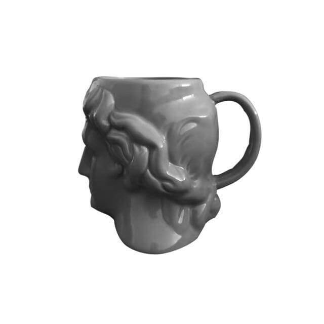 Ceramic Antique Greek Head Mug - MaviGadget