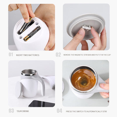 Automatic Magnetic Stirring Thermal Mug